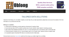 Desktop Screenshot of oblonguk.com